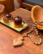 Colar De Mesa Decorativo  Sagrado Coraçao Jesus