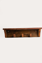 Cabideiro De Madeira 3 Ganchos M